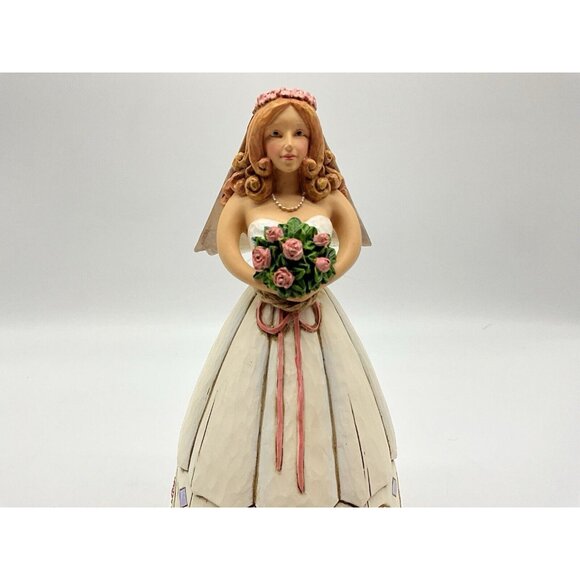 Jim Shore Heartland Creek Vintage "From This Day Forward" Bride Resin Figurine - Picture 13 of 16